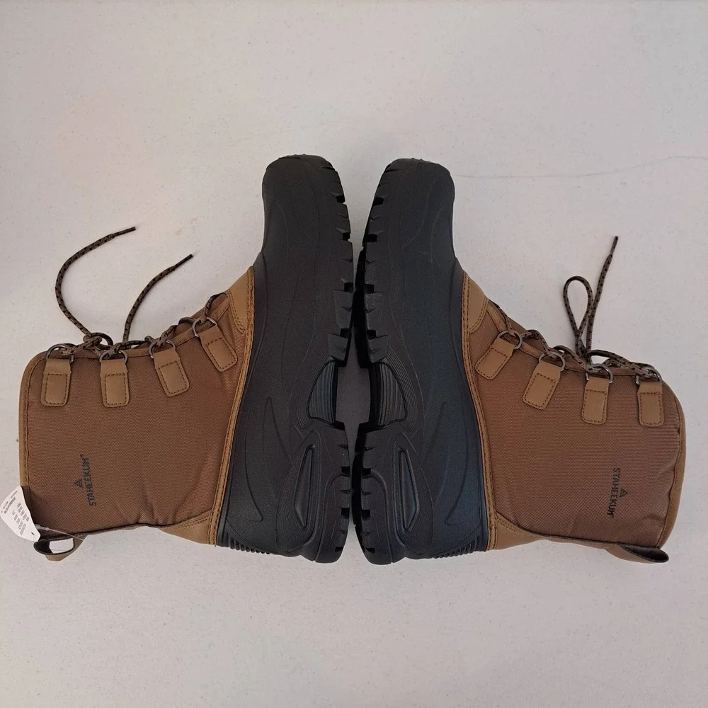 Staheekum Snow Boot Mens Size 13 Brown Insulated Waterproof -20F Rated 1260-798